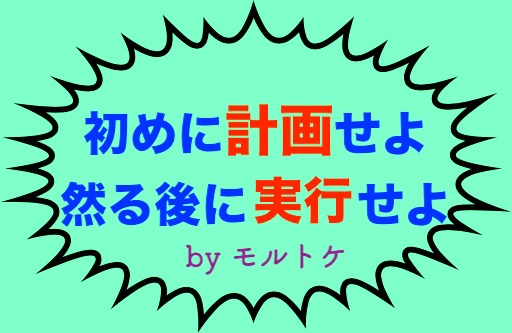 本日の名言 初めに計画せよ 然る後に実行せよ By モルトケ の意味 解釈 教訓とは 適当に生きる 旅も日常の日々も自由に生きる